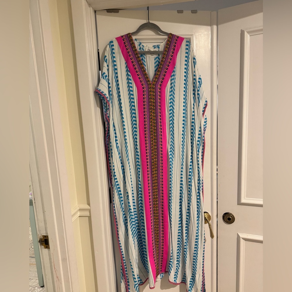 Pitusa Maxi Dress in Vibrant Blue